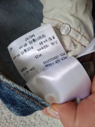 Shorts Levi's 501 Azules