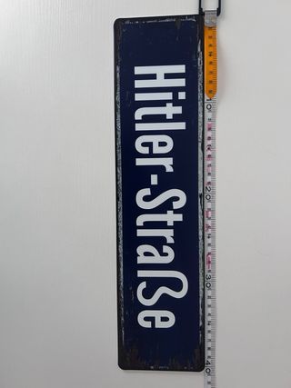 Placa Hitler-Straße