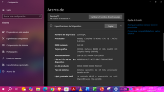 Portátil HP Gaming Corei5 - 16gb Ram - 256GB SSD