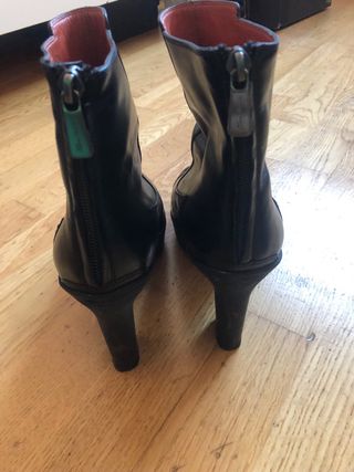 Botines Santoni Negro Talla 37.5