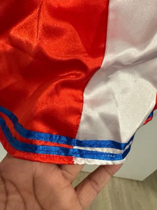 Disfraz de Animadora / Porrista - Rojo y Blanco