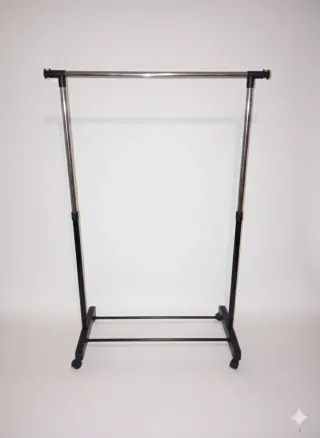 Burro perchero ropa metal y plástico