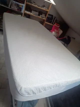 Colchón cuna 1'16 x 60 con protector