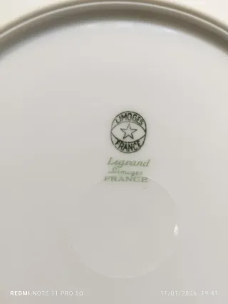 LIMOGES PORCELANA FRANCESA VINTAGE