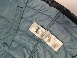 Chaqueta acolchada mujer azul