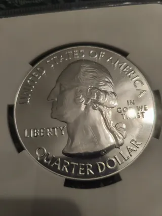 Moneda Plata 2011 Gettysburg NGC 5 Oz