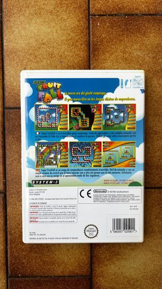 Juego Wii "Super Fruit Fall"