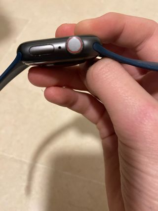 Apple Watch Nero/Blu Marina