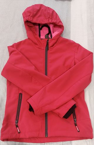 Chaqueta CMP niña rosa impermeable