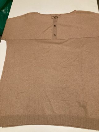 Sudadera Promod camel manga larga