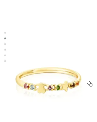 Anillo Tous oro virtual garden