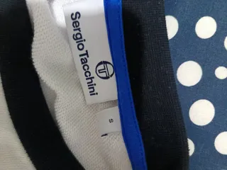 Sudadera Sergio Tacchini Negra y Blanca