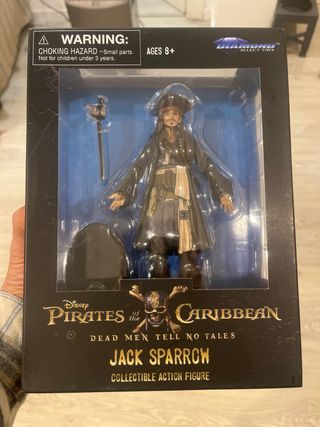 Figura Jack Sparrow Diamond Select Precintada