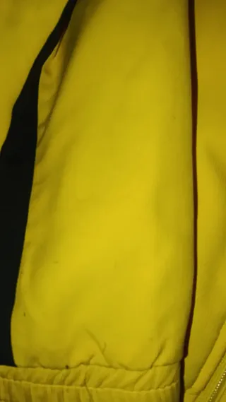 Chaqueta Adidas Amarilla con Rayas Negras