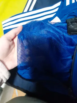 Conjunto Chándal Adidas Azul y Negro