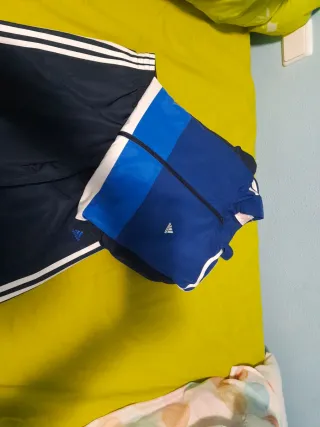 Conjunto Chándal Adidas Azul y Negro