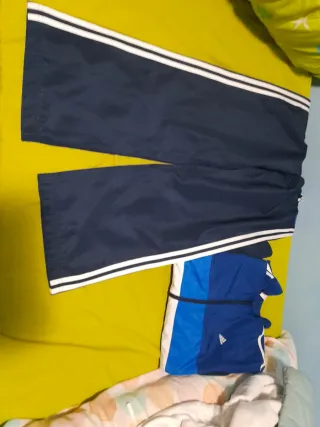 Conjunto Chándal Adidas Azul y Negro