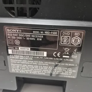 Sistema Home Theatre Sony BDV-F500 Blu-ray 3D