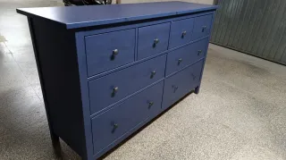 Dormitorio juvenil azul.