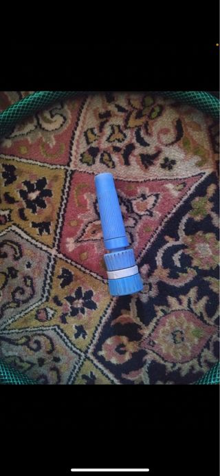 Manguera verde para jardín