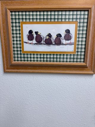 Pareja de Cuadros de patos