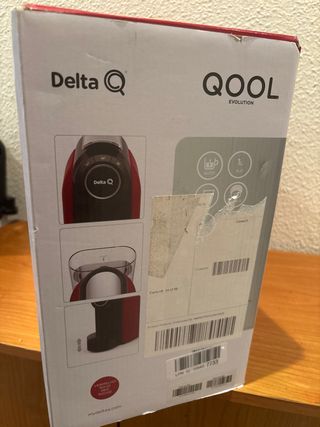 Cafetera Delta QOOL Evolution Roja
