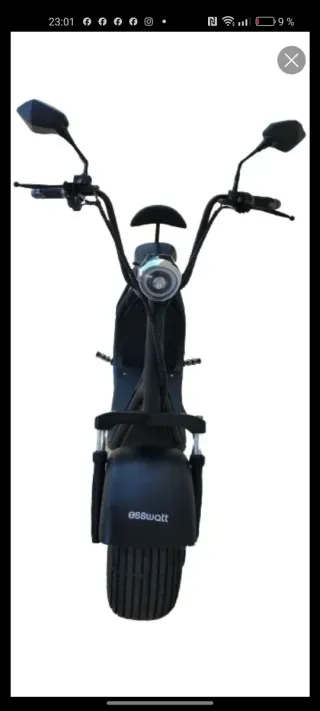 Citycoco Eléctrica Estilo Harley Davison seminueva