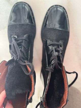 Botas Hispanitas Mujer Talla 38 Negras