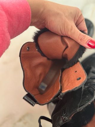 Botas Hispanitas Mujer Talla 38 Negras