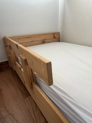 Cama Mendi Muebles Lufe 90x190