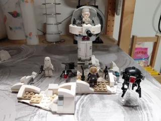 Lego Star Wars Hoth Set aperto