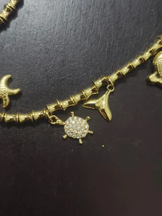 Bracciale Cais Acciaio Inox Dorato