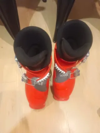 Botas de esquí Salomon rojas
