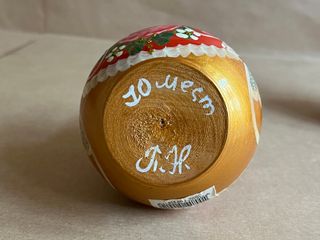 Matrioska russa originale in legno - 6 pezzi