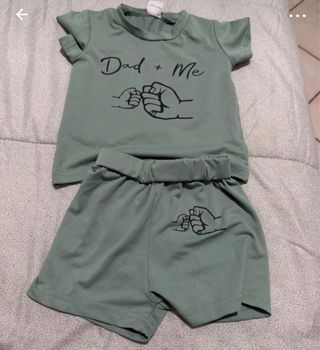 Coordinato neonato Dad + Me