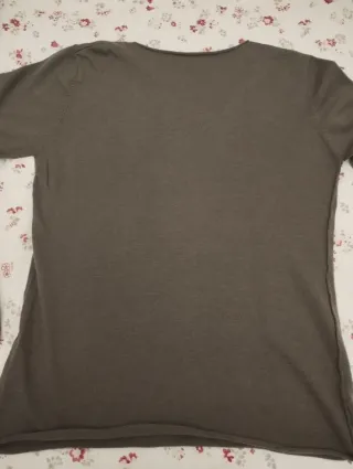 Jersey verde caqui manga larga