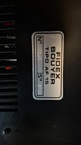 Amplificador Fidex Bouyer AF-15