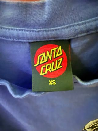 Camiseta Santa Cruz Morada Sin estrenar