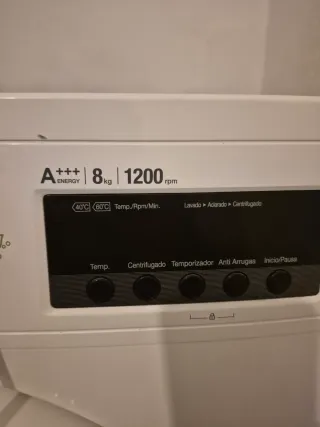 Lavadora Daewoo 8kg 1200rpm