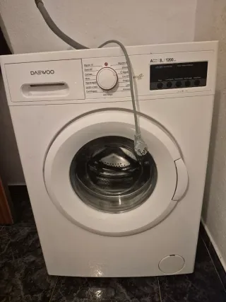 Lavadora Daewoo 8kg 1200rpm