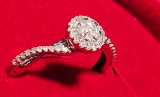 Anillo CARATELLI Oro Blanco Diamantes