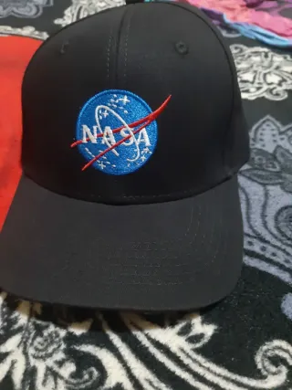 Gorra Negra NASA