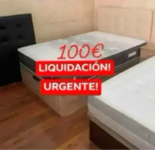 Canape abatible blanco wengue cerezo ártico