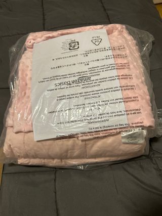 Manta pesada unicornios y arcoíris rosa