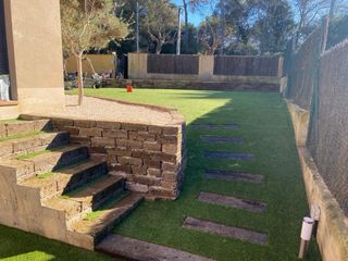 Pergolas a medida. Cesped a medida