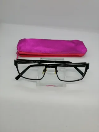 Gafas Ópticas Doradas + Lupa