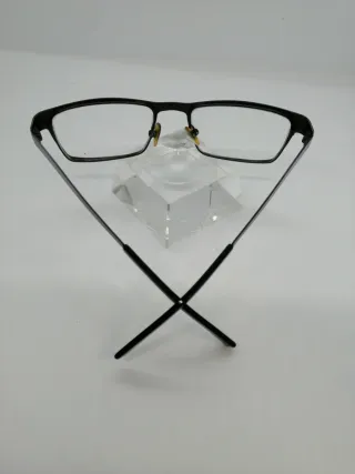 Gafas Ópticas Doradas + Lupa