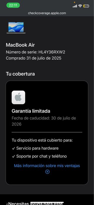 MacBook Air 2025 Apple Plata