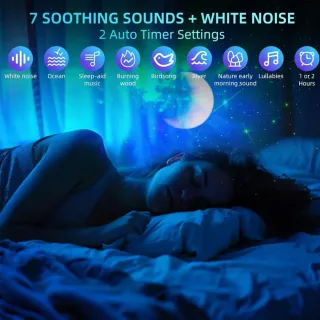 Proyector Astronauta Aurora Bluetooth