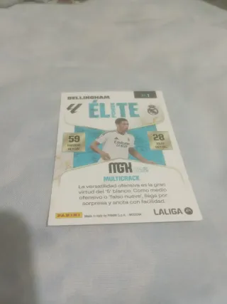 Carta Panini Elite Bellingham